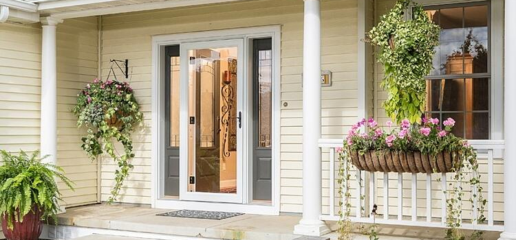 screen door installation in Clearlake